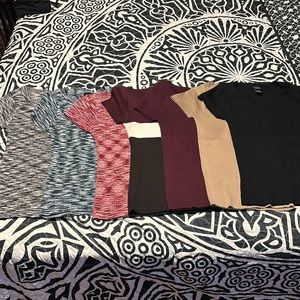 (7) rue21 sweater tees